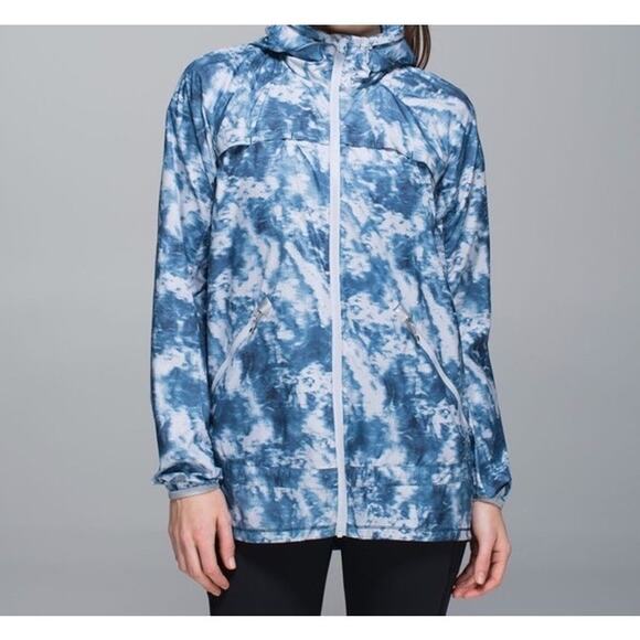 LULULEMON Miss Misty Jacket II Sea Side Silver Women's Sz 8 - Picture 3 of 10